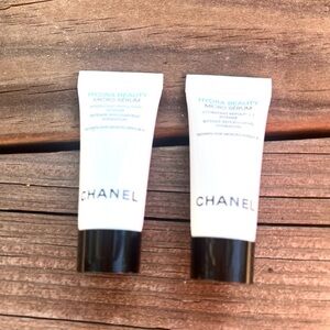 Sample tubes of CHANEL Hydra Beauty Micro Sérum 5ml Bundle of 2